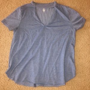 Blue short sleeved shirt!